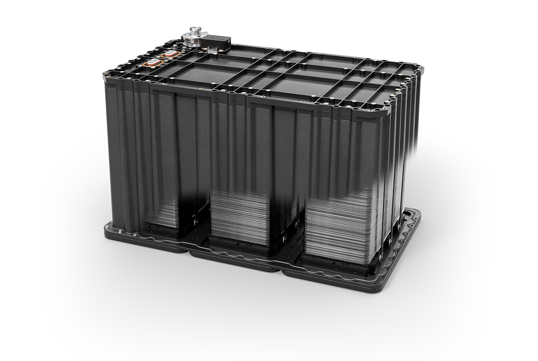 PowerCell Group Fuel Cell Stack Assembly Concept Rendering